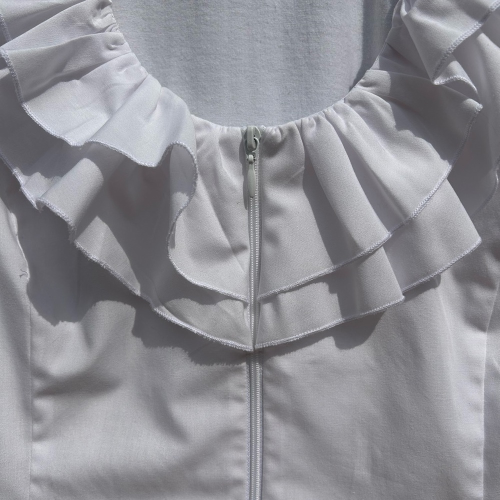 Boston Proper Ruffle Blouse - Picture 4 of 5